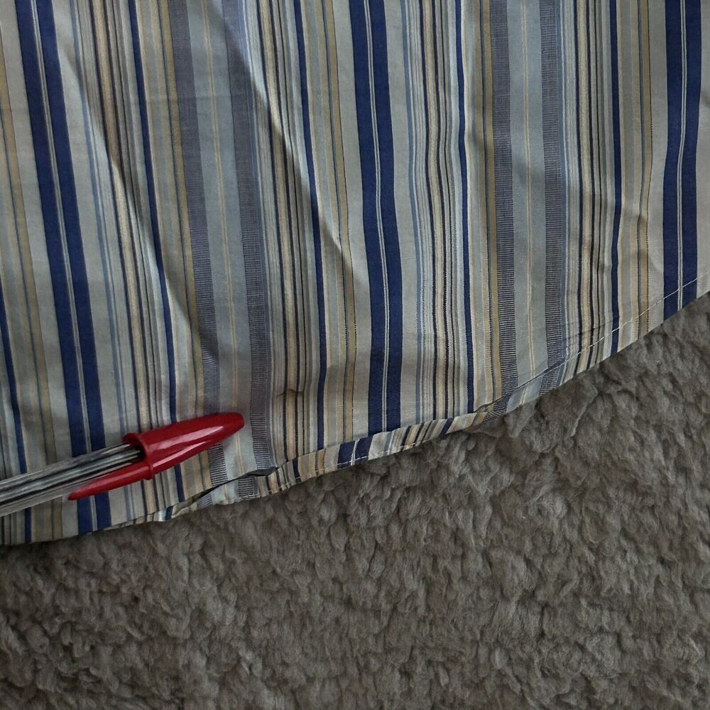 Banana Republic Mens Size XL Long Sleeve Button Down Stripe Blue White Preppy - Picture 14 of 16